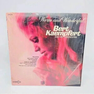 Vintage Vinyl Bert Kaempfert & his Orchestra "Warm and Wonderful" Album LP